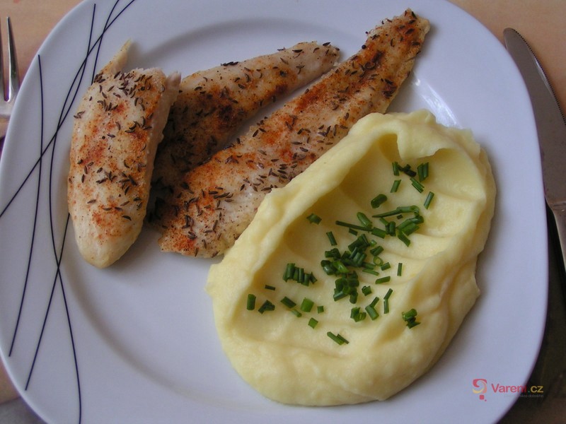 Pangas na bylinkovém másle s kuskusem - fotografie 2