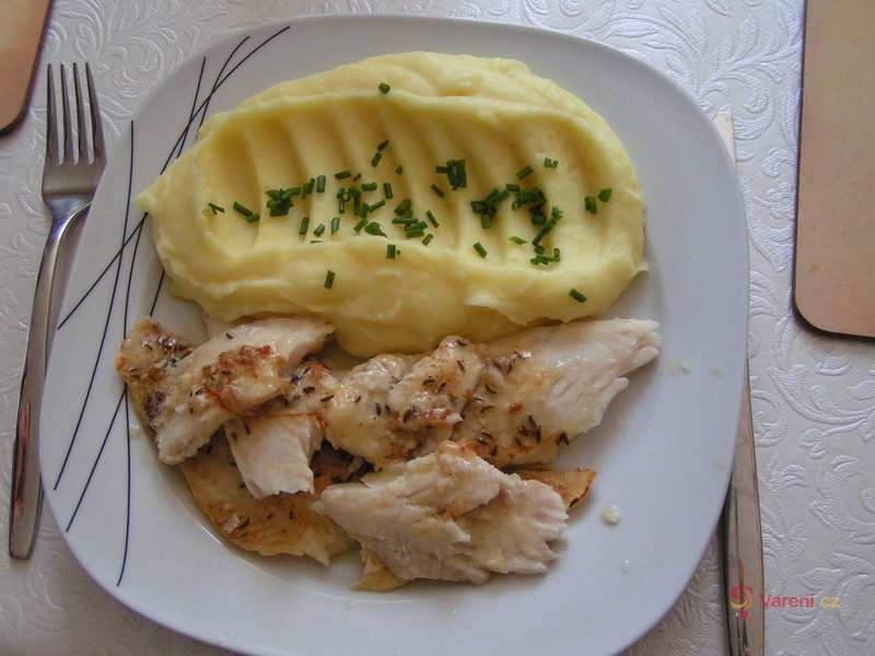 Pangas na bylinkovém másle s kuskusem - fotografie 3