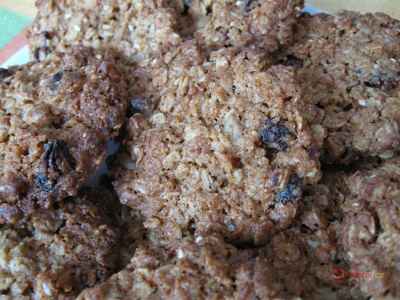 Křupavé vločkové sušenky - fotografie 2