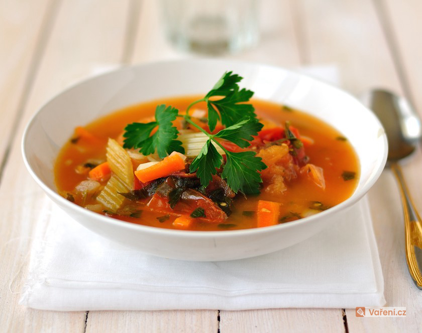 Italská celerová polévka