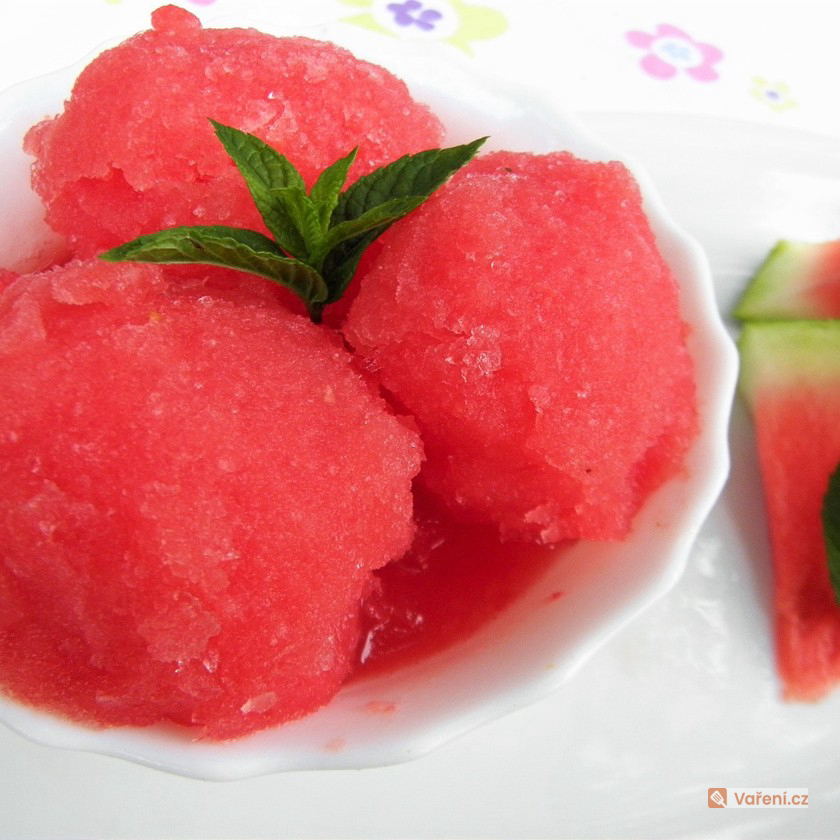 Melounový sorbet