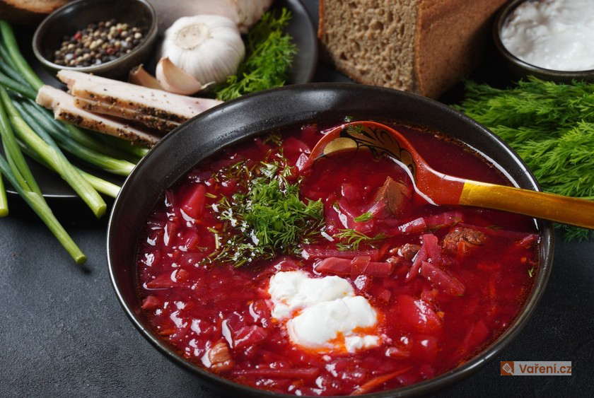 Ukrajinský boršč od maminky