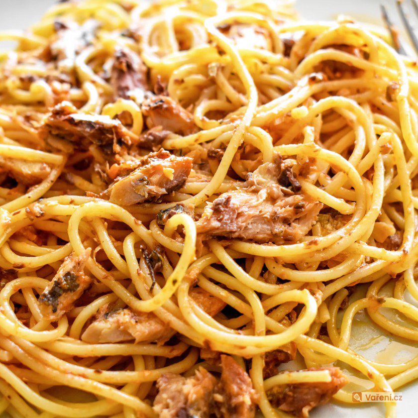 Špagety ála tonno