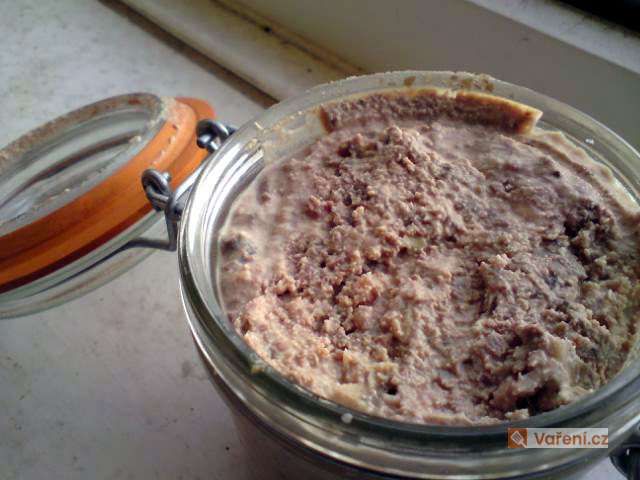 Paštika z jater a bůčku