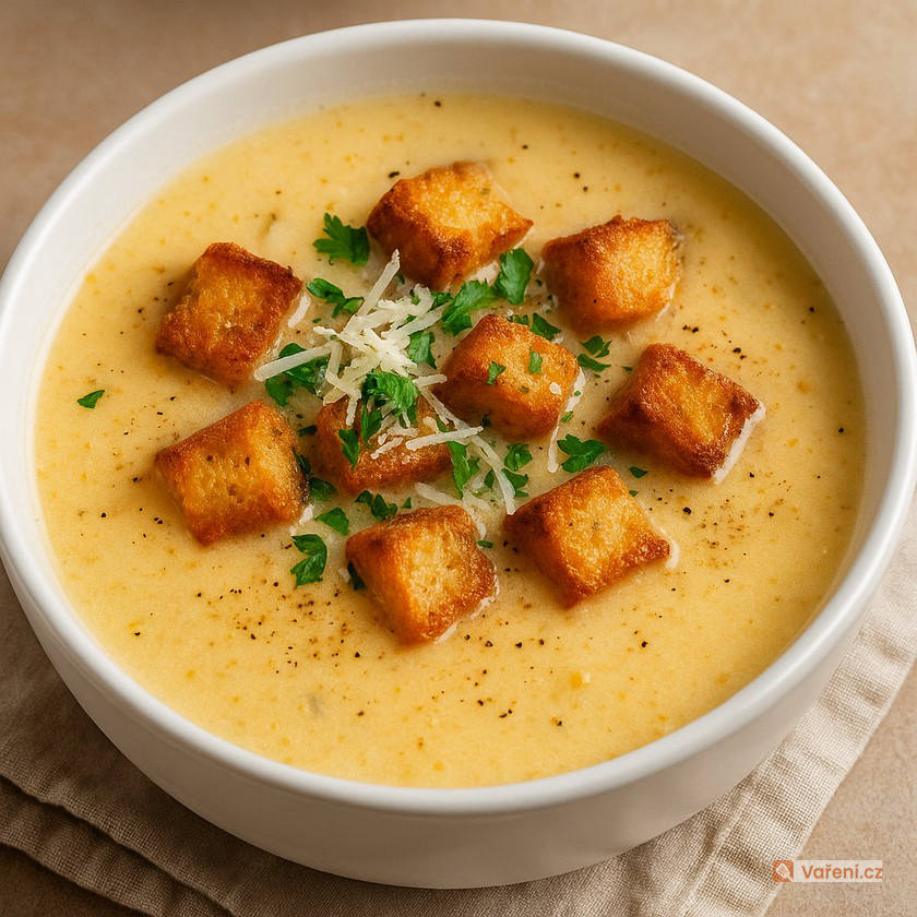 Švýcarská sýrová polévka