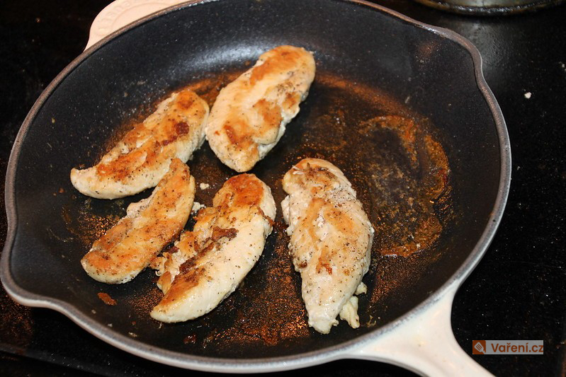 Citronové kuře s těstovinovou rýží