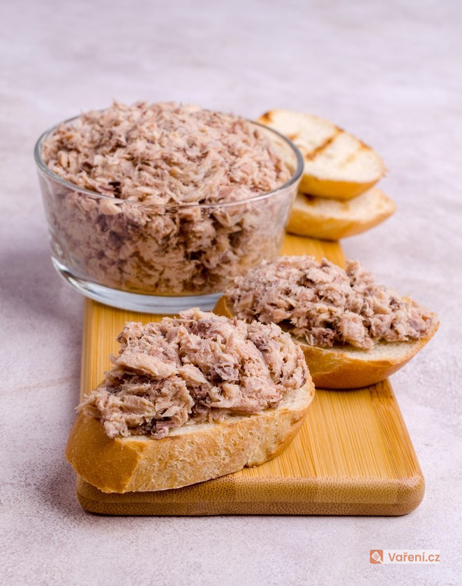 Jednoduchá rybičková pomazánka