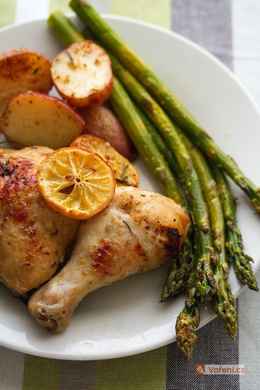 Citronové kuřecí špalíčky