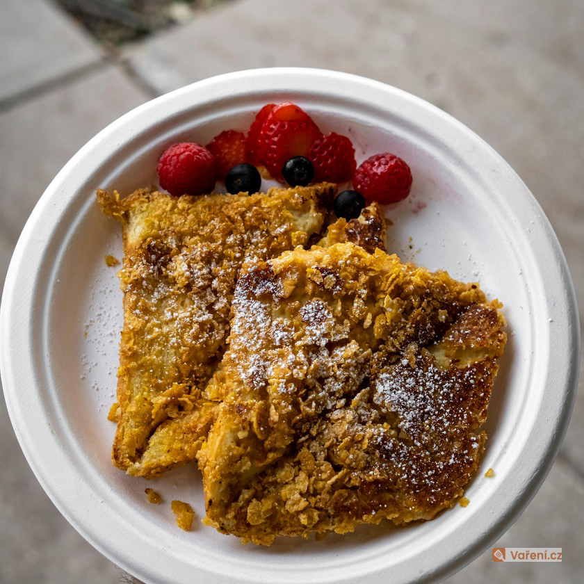 Francouzský toast s marmeládou