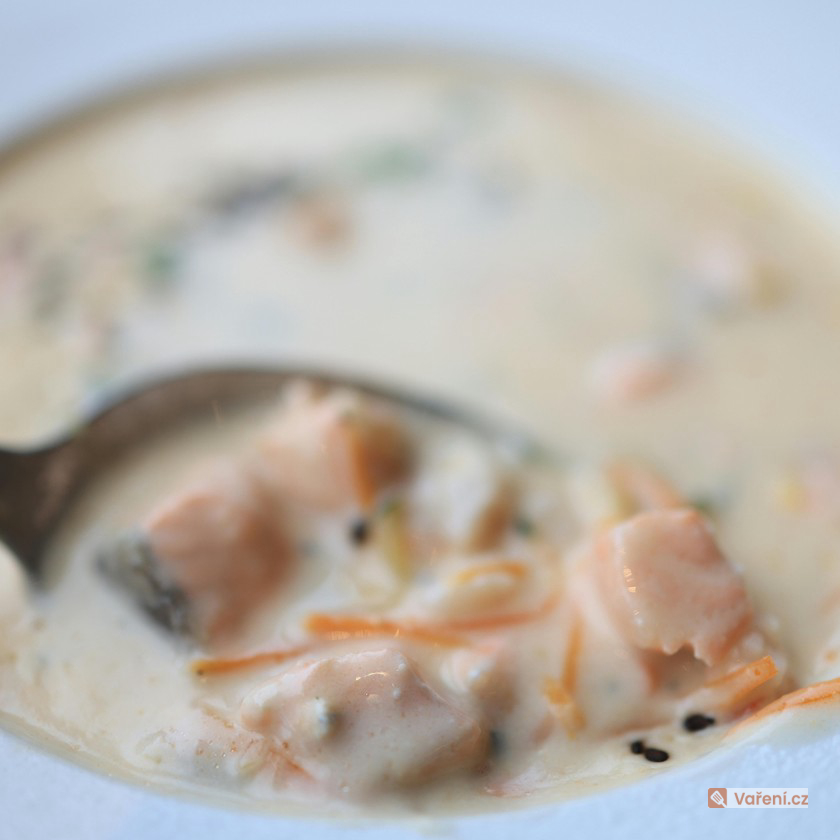 Tisícová polévka z uzené krkovice 