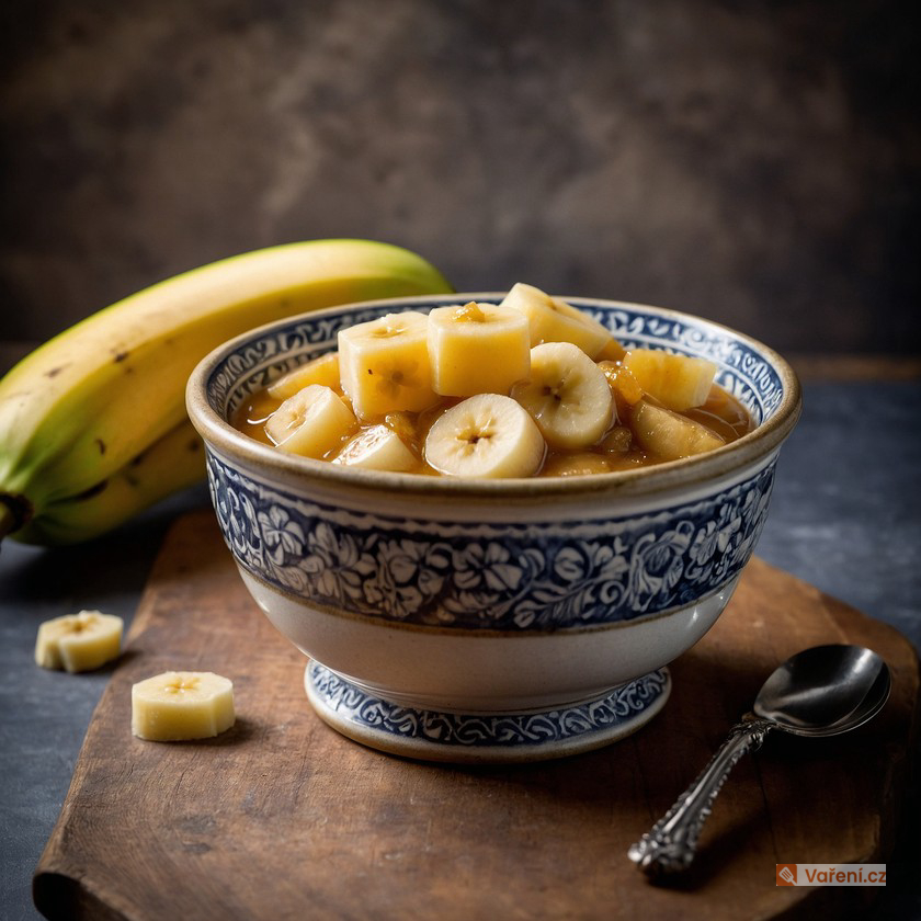 Jablečný kompot s banány