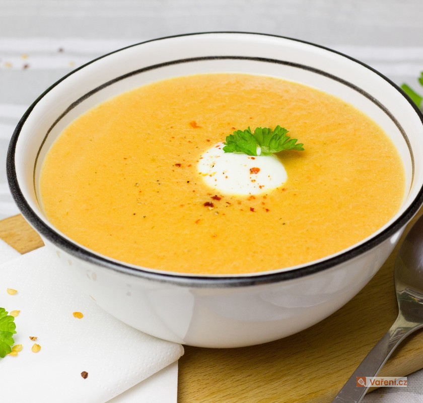 Německá dýňová polévka