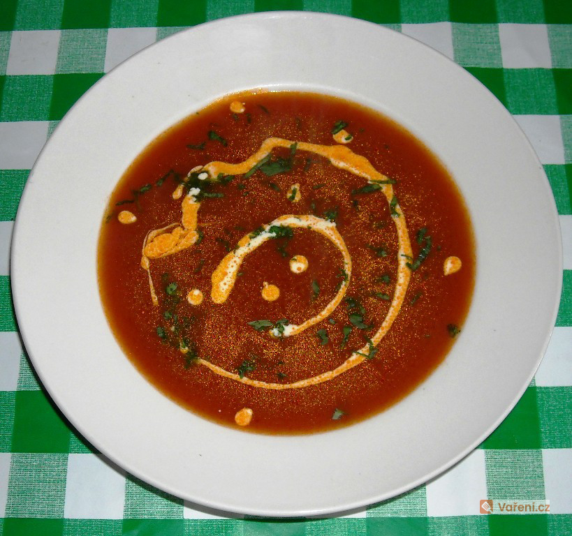 Francouzská kuřecí polévka