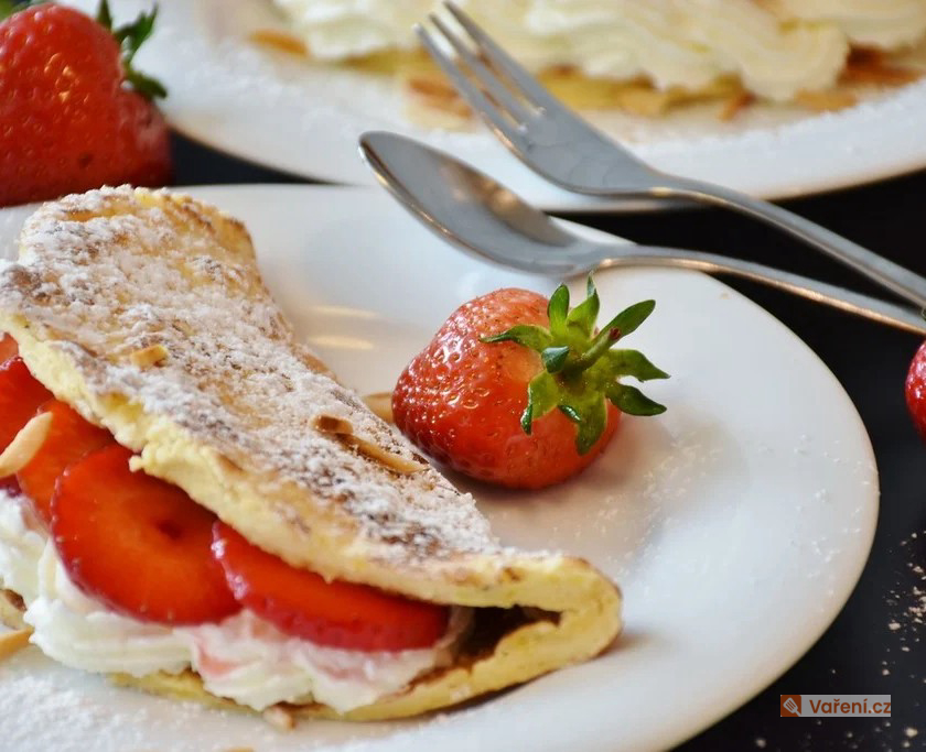 Rychlá piškotová omeleta