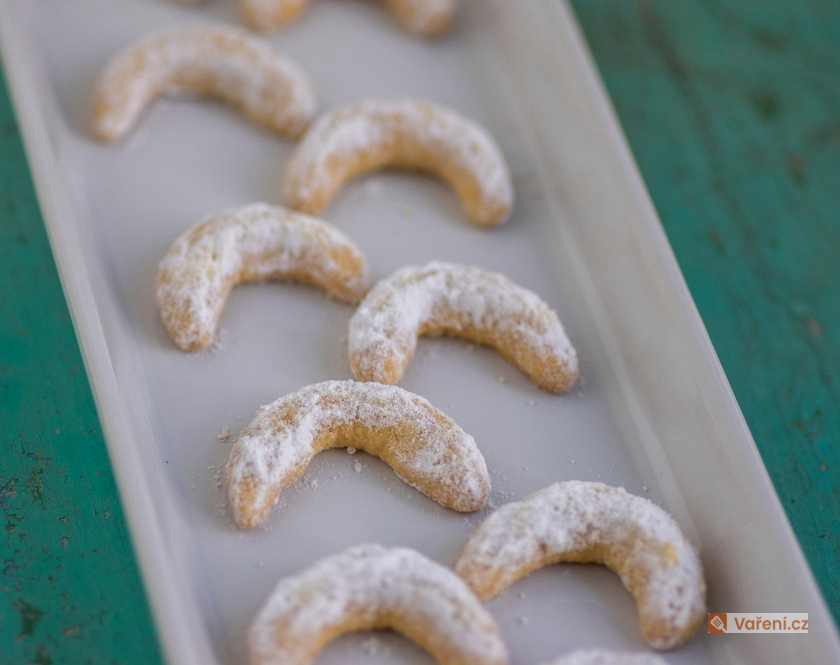 Tradiční vanilkové rohlíčky