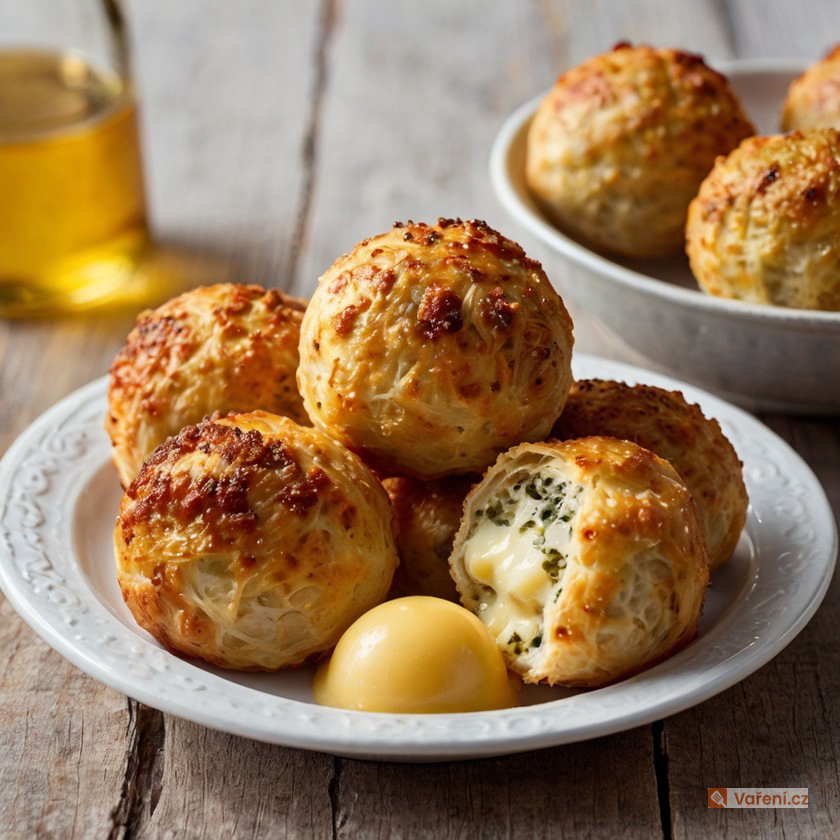 Bramborové plněné koule