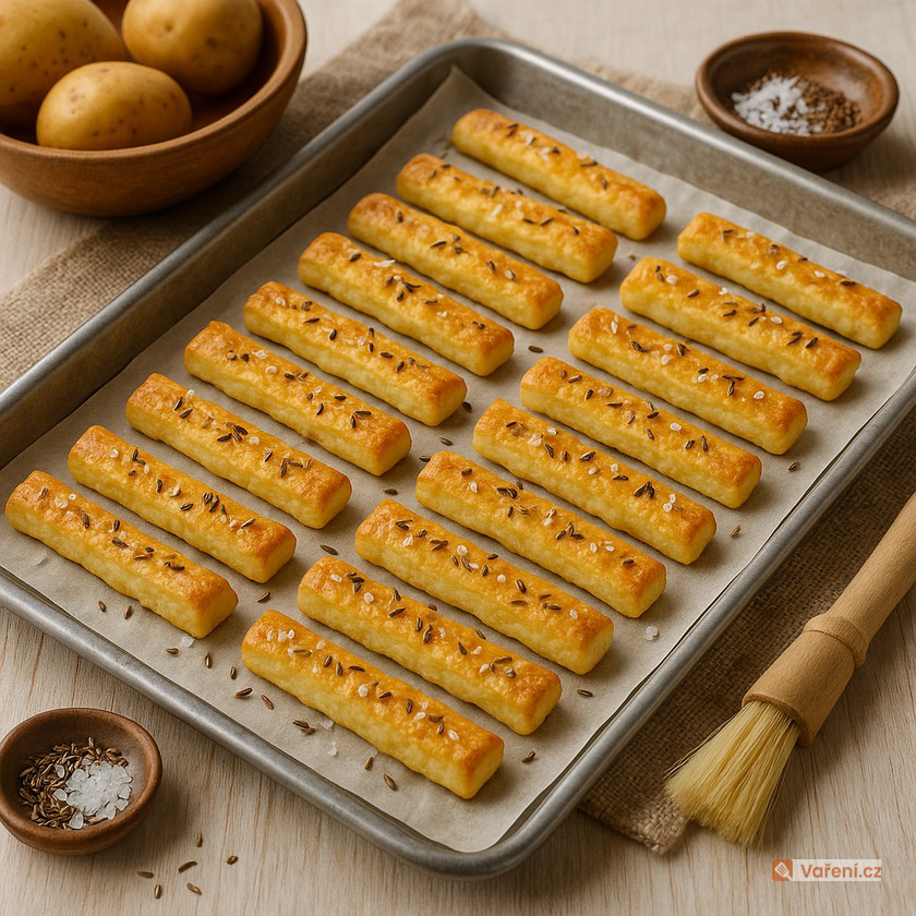 Slané bramborové tyčinky