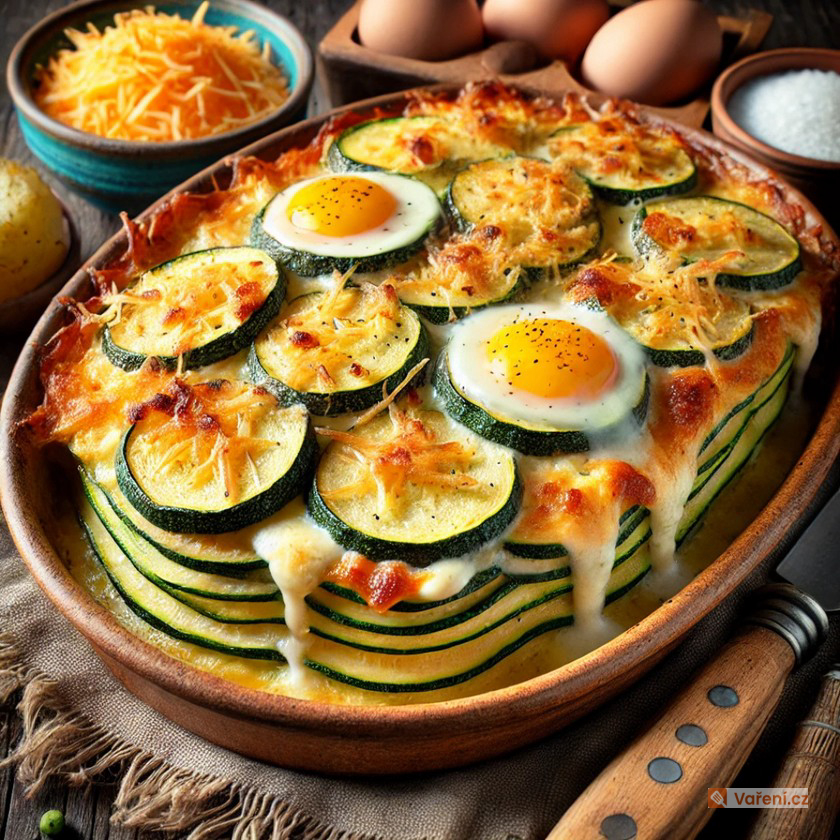 Tykev zapékaná s nivou