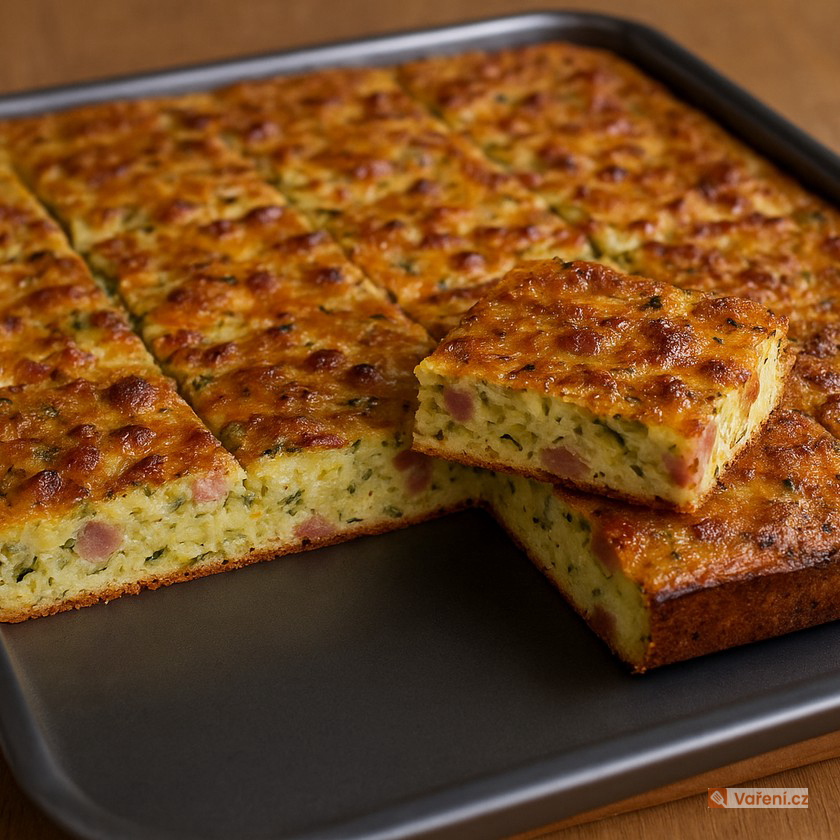 Cuketová bramborová buchta