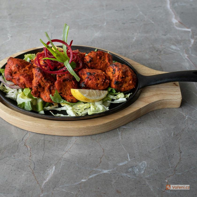Kuře tandoori se šafránem
