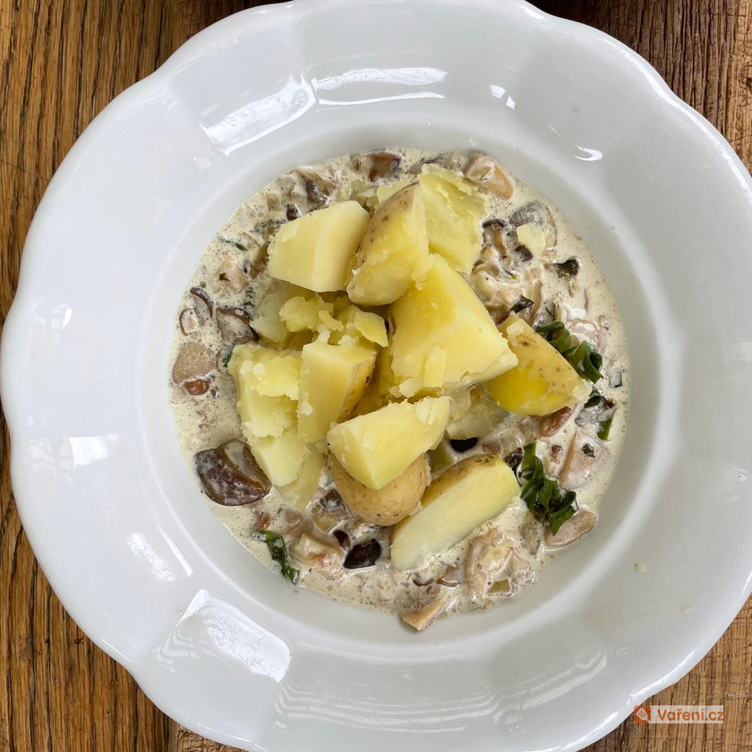 Jemná houbová omáčka