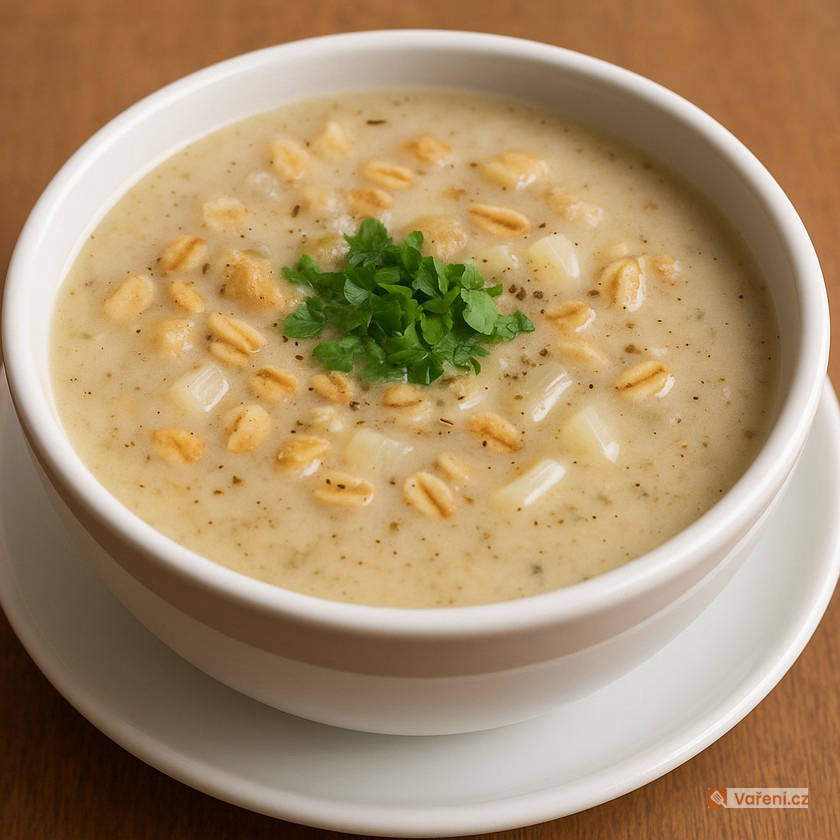 Skvělá vločková polévka s droždím  