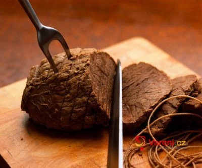 Hovězí s velikonoční omáčkou