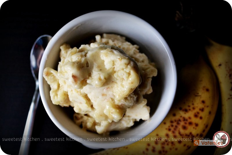 Banánová zmrzlina ze tří surovin