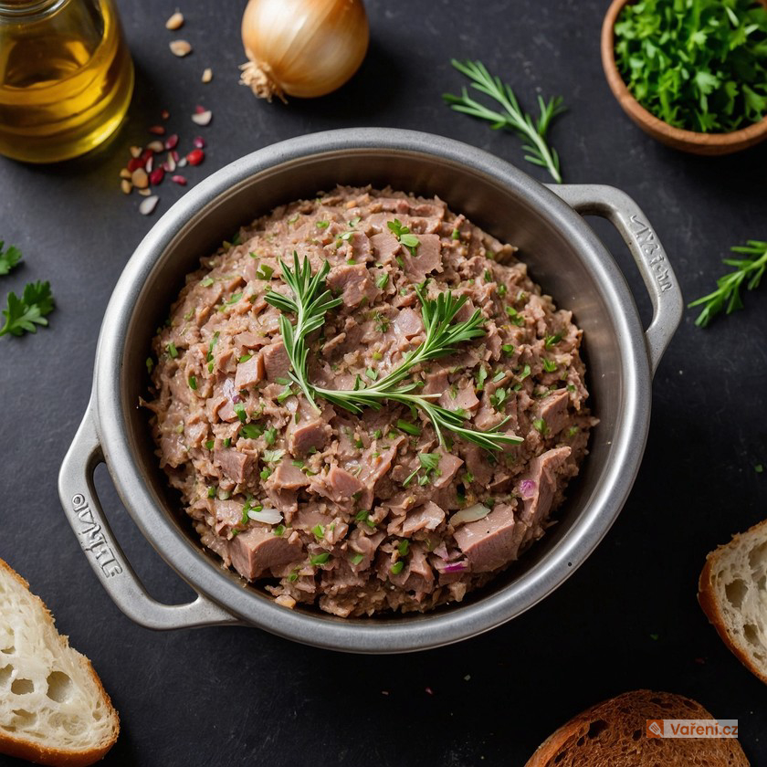 Chlazená paštika z vepřových jater