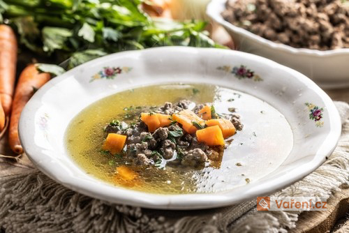 Jemné játrové knedlíčky