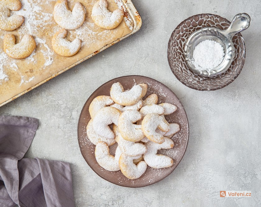 Rychlé vanilkové rohlíčky