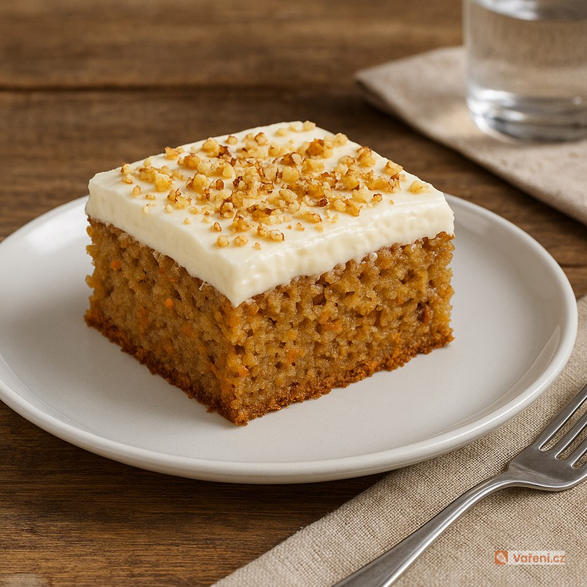 Banánovo-mrkvový moučník