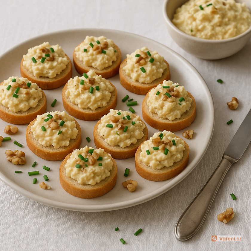 Hermelínové jednohubky