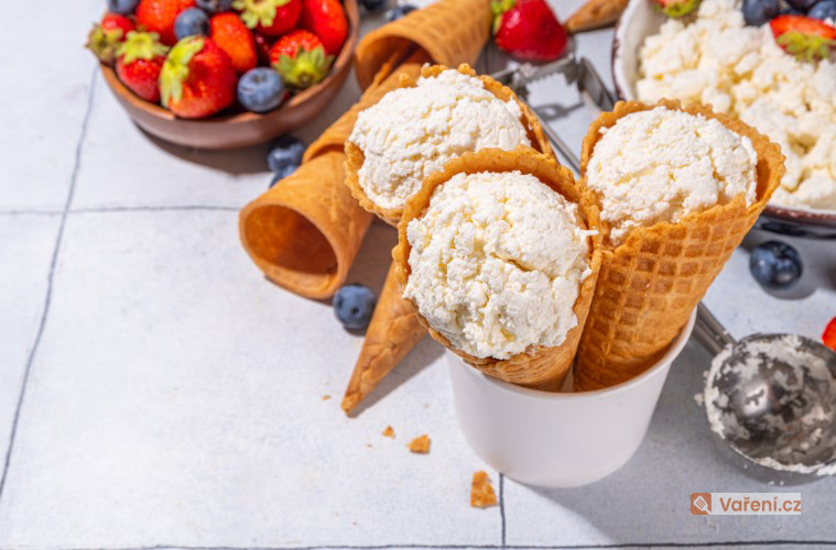 Tvarohová zmrzlina