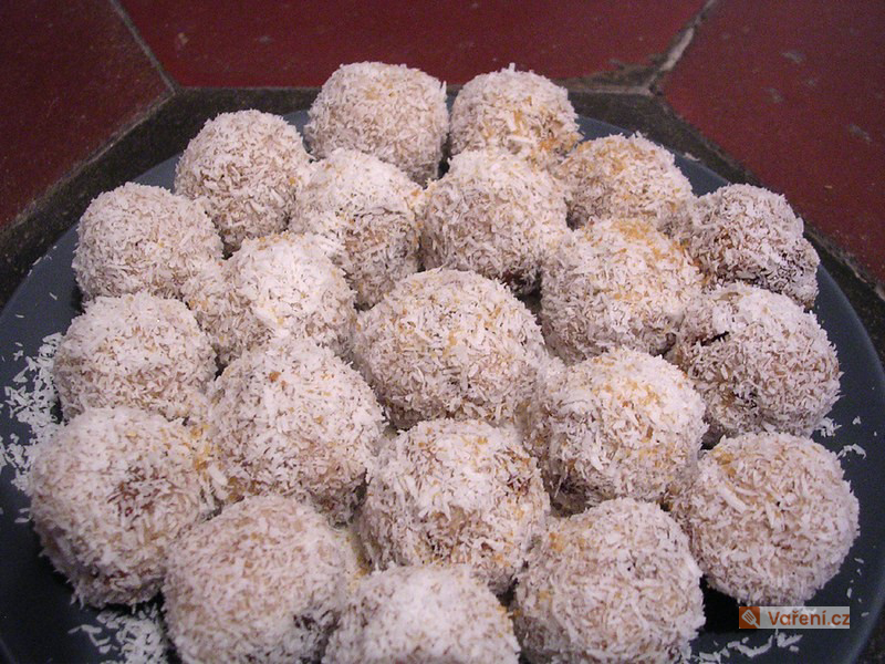 Tvarohové kokosové kuličky