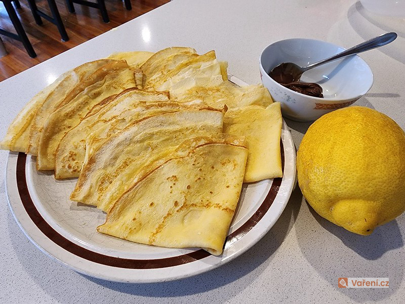 Jednoduché rychlé palačinky