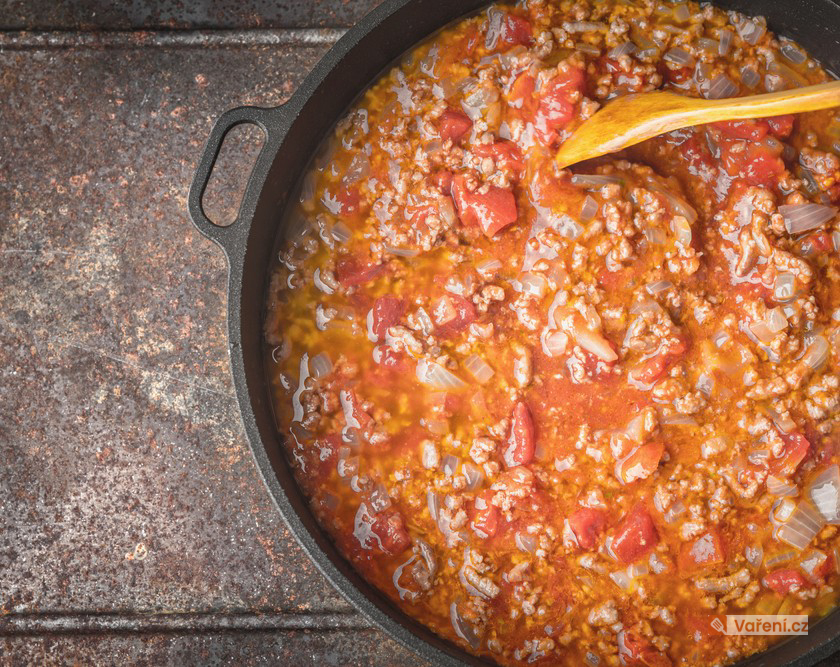 Guláš z mletého masa