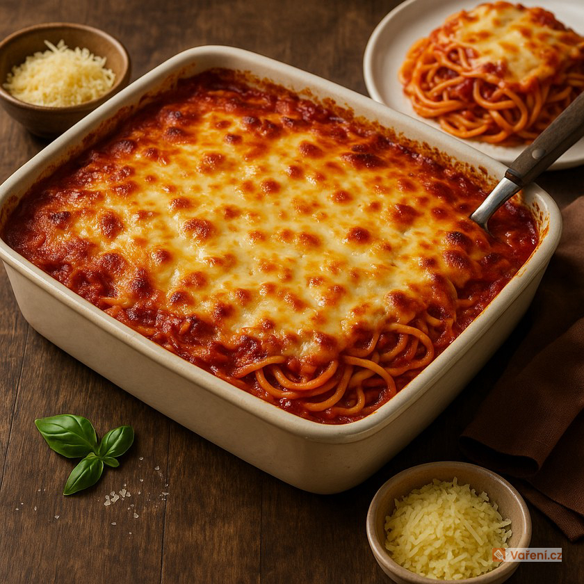 Zapečené špagety bez starosti