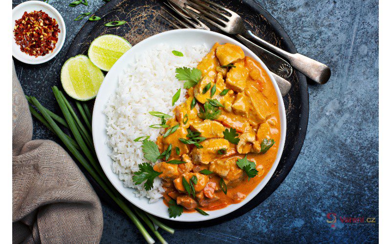 Kuře na kari s jogurtem