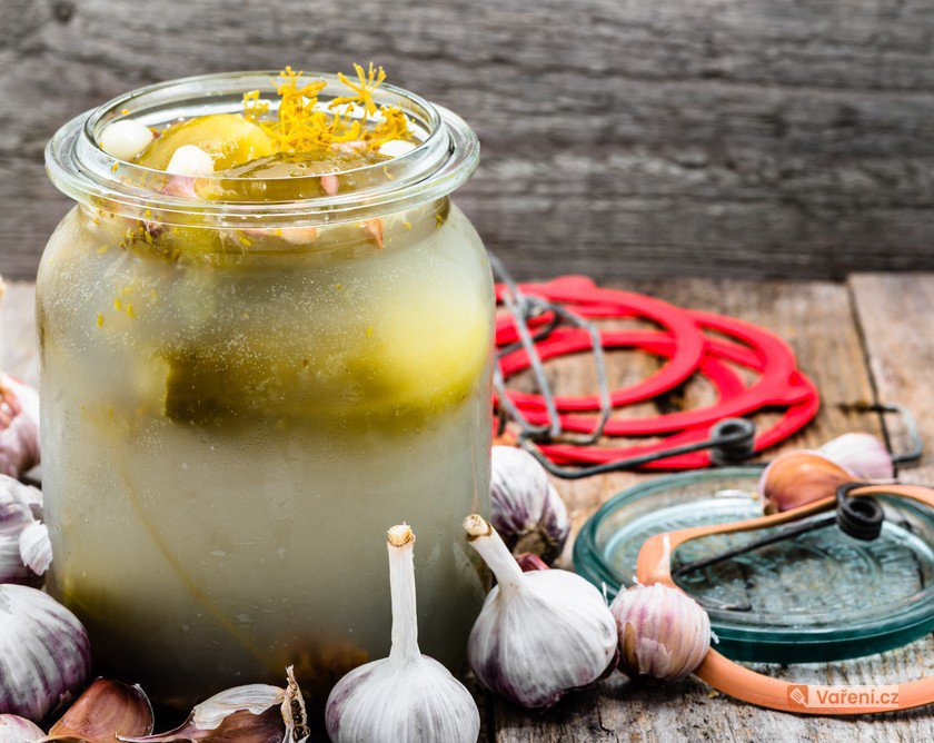 Hradní okurky polokvašky