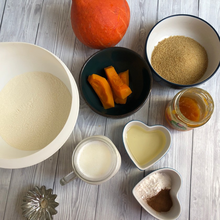 dýňové bábovičky