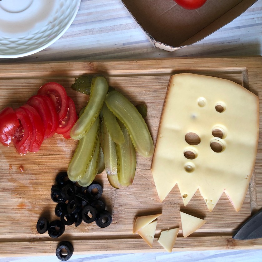 burgery a další suroviny