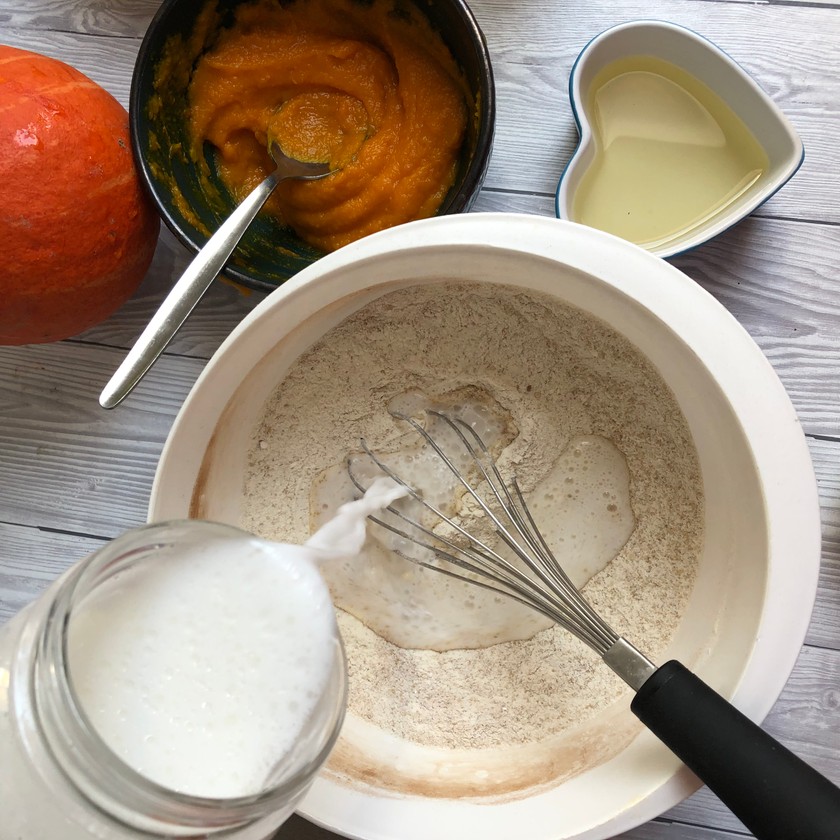 dýňové bábovičky