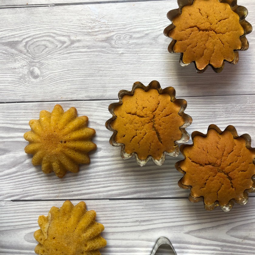 dýňové bábovičky