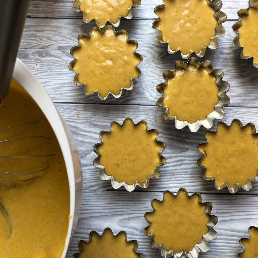 dýňové bábovičky