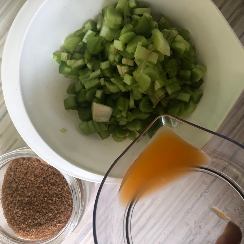 Rebarborový koláč