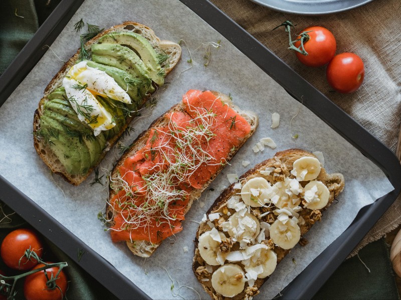 Obložené chleby Pexels